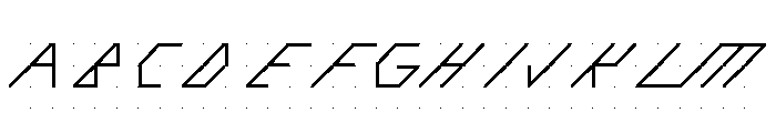 ABCGalapagosCGrid Light Font UPPERCASE