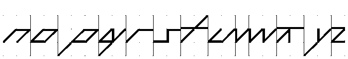 ABCGalapagosCGrid Light Font LOWERCASE