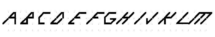 ABCGalapagosCGrid Semibold Font UPPERCASE