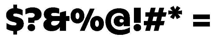 ABCGinto Black Font OTHER CHARS