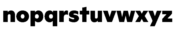 ABCGinto Black Font LOWERCASE
