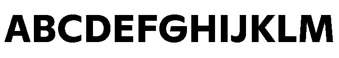 ABCGinto Bold Font UPPERCASE