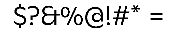ABCGinto Light Font OTHER CHARS