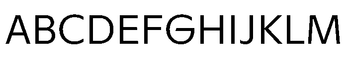 ABCGinto Light Font UPPERCASE