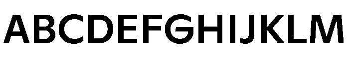 ABCGinto Medium Font UPPERCASE