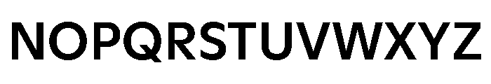 ABCGinto Medium Font UPPERCASE