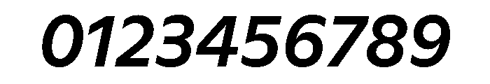 ABCGinto MediumItalic Font OTHER CHARS