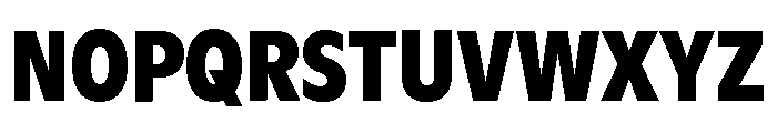 ABCGintoCondensed Black Font UPPERCASE