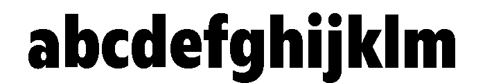 ABCGintoCondensed Black FONT
