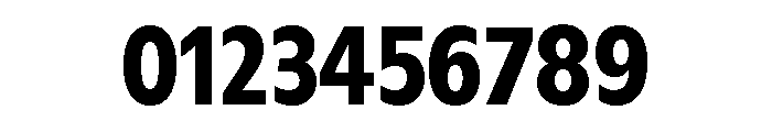 ABCGintoCondensed Bold Font OTHER CHARS