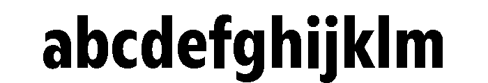 ABCGintoCondensed Bold FONT