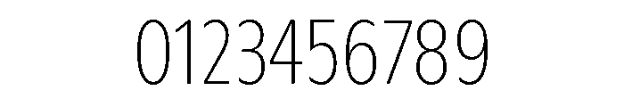ABCGintoCondensed Hairline Font OTHER CHARS