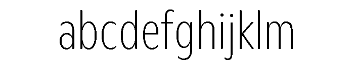 ABCGintoCondensed Hairline FONT