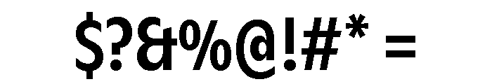 ABCGintoCondensed Medium Font OTHER CHARS