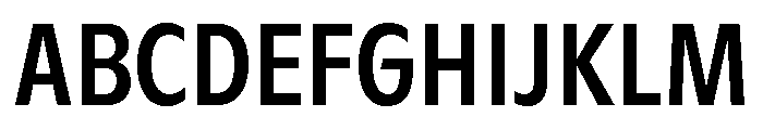 ABCGintoCondensed Medium Font UPPERCASE