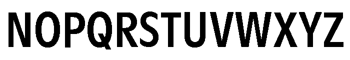 ABCGintoCondensed Medium Font UPPERCASE