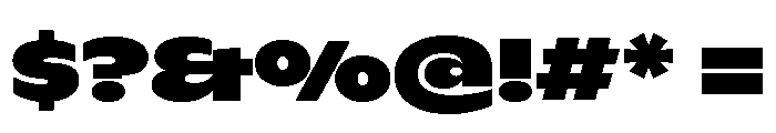 ABCGintoNord Black Font OTHER CHARS