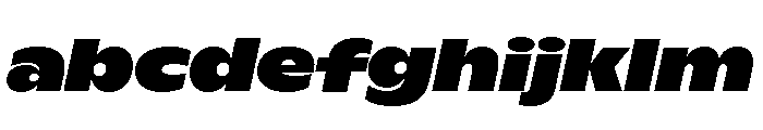 ABCGintoNord BlackItalic FONT