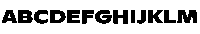 ABCGintoNord Bold Font UPPERCASE