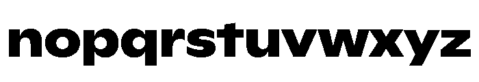 ABCGintoNord Bold Font LOWERCASE