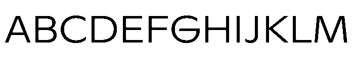 ABCGintoNord Light Font UPPERCASE