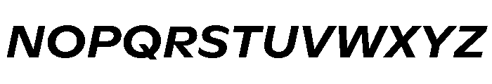 ABCGintoNord MediumItalic Font UPPERCASE