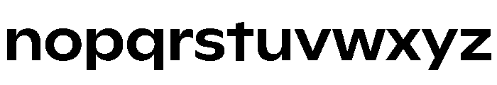 ABCGintoNord Medium Font LOWERCASE