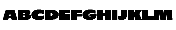 ABCGintoNord Ultra Font UPPERCASE