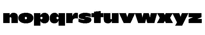 ABCGintoNord Ultra Font LOWERCASE