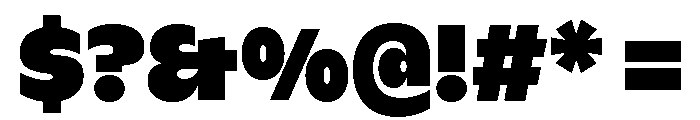 ABCGintoNordCondensed Black Font OTHER CHARS