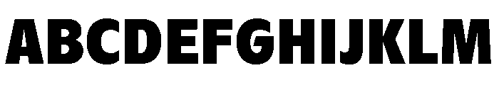 ABCGintoNordCondensed Bold Font UPPERCASE