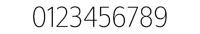 ABCGintoNordCondensed Hairline Font OTHER CHARS