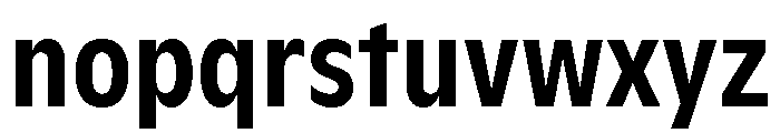 ABCGintoNordCondensed Medium Font LOWERCASE