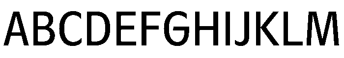 ABCGintoNordCondensed Regular Font UPPERCASE