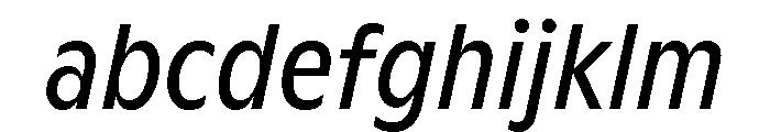 ABCGintoNordCondensed RegularItalic FONT
