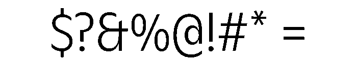 ABCGintoNordCondensed Thin Font OTHER CHARS