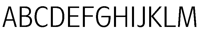 ABCGintoNordCondensed Thin Font UPPERCASE