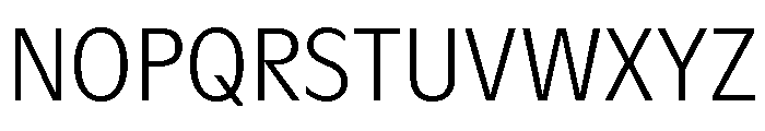 ABCGintoNordCondensed Thin Font UPPERCASE
