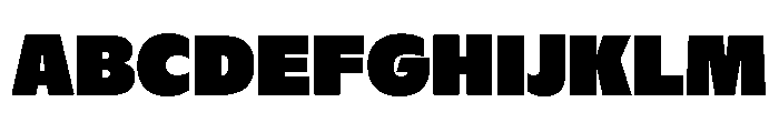 ABCGintoNordCondensed Ultra Font UPPERCASE