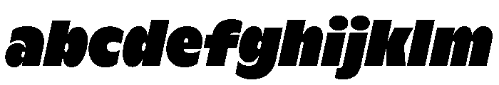 ABCGintoNordCondensed UltraItalic FONT