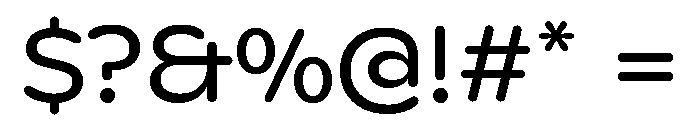 ABCGintoRoundedNordWidthsVariable Regular Font OTHER CHARS