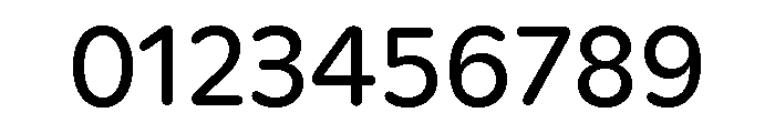 ABCGintoRoundedVariable Regular Font OTHER CHARS