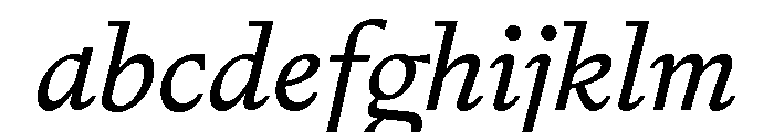 ABCGramercySuperfamilyGreekVariable RegularItalic FONT