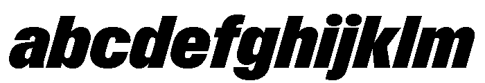 ABCGravity CondensedItalic FONT