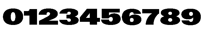ABCGravity Expanded Font OTHER CHARS