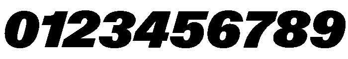ABCGravity NormalItalic Font OTHER CHARS
