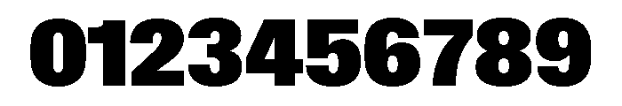ABCGravity SemiCondensed Font OTHER CHARS