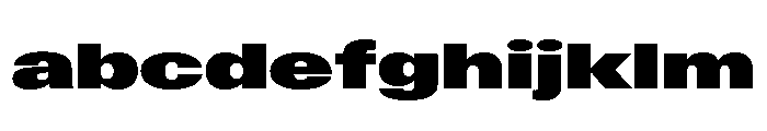 ABCGravity Wide FONT