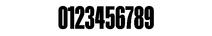 ABCGravity XCompressed Font OTHER CHARS