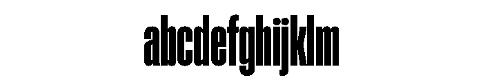 ABCGravity XXCompressed FONT